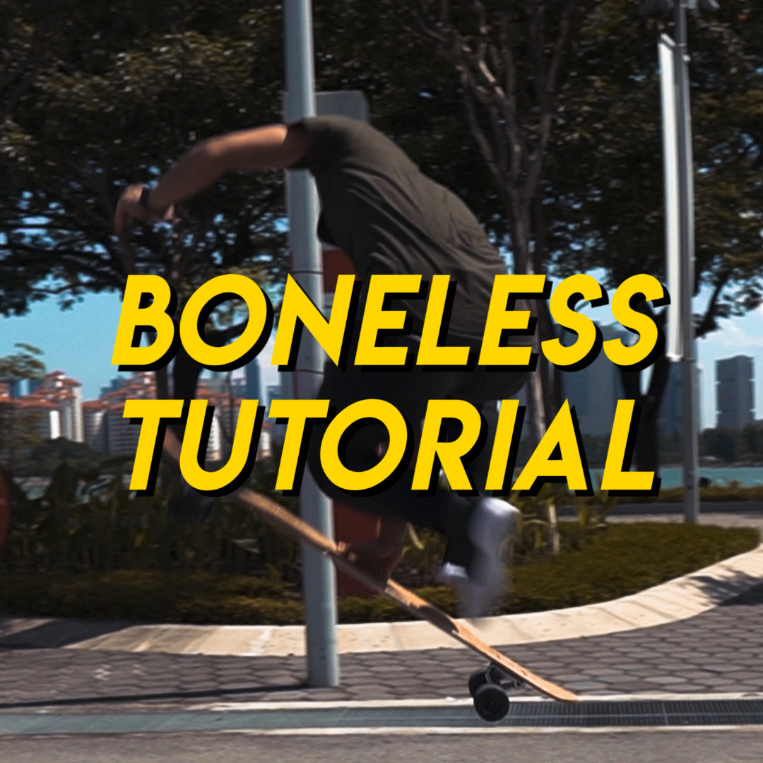 freestyle longboard tutorial boneless