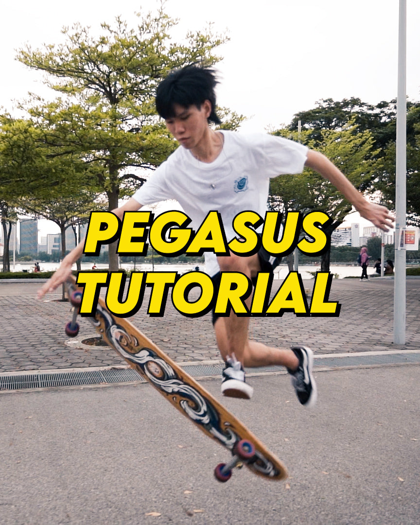 pegasus longboard freestyle trick tutorial