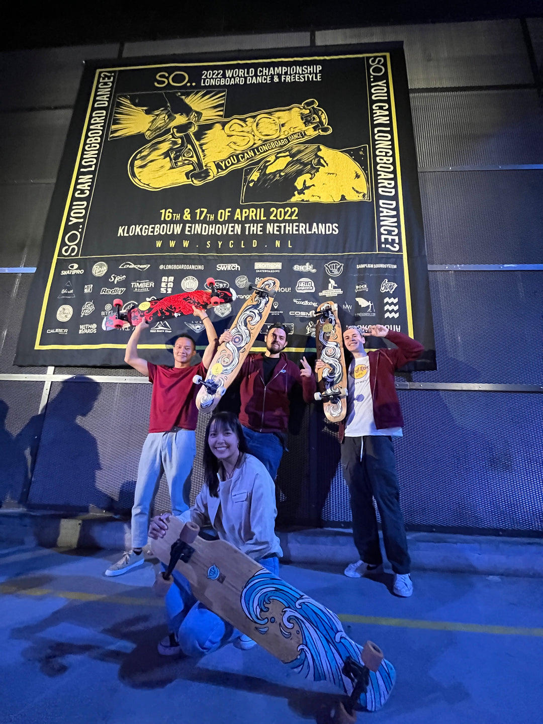 The Odyssey Team goes to the longboard world championships!