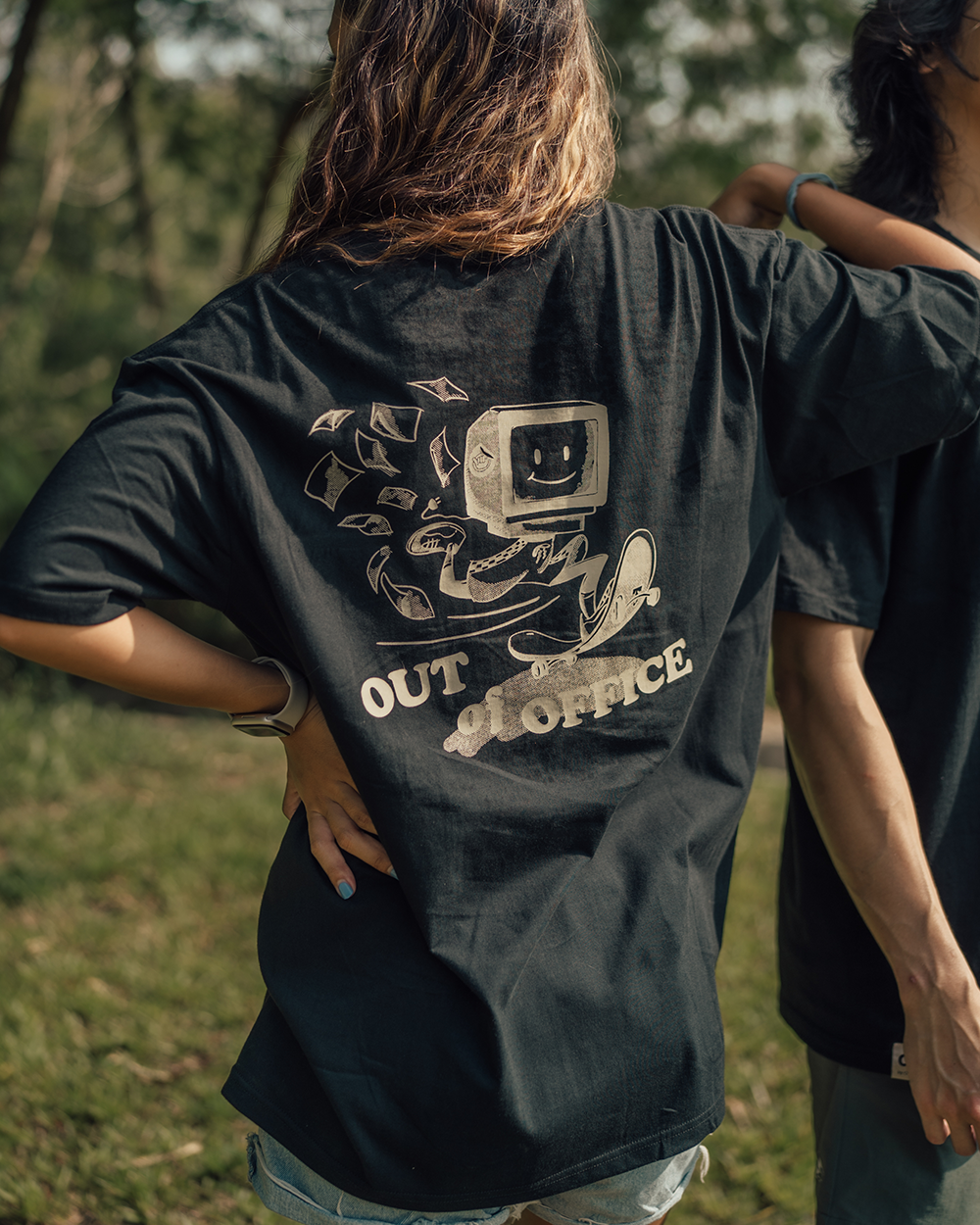 Out of Office Relaxed Graphic T-shirt