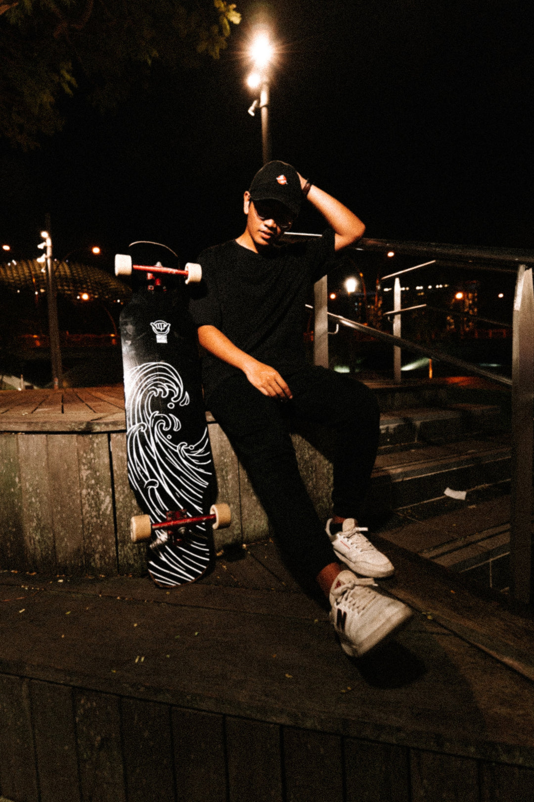 longboard night tricks