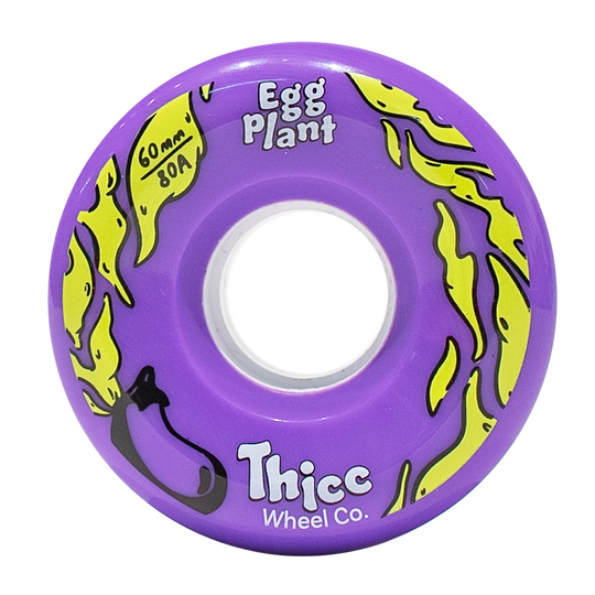 Eggplant Wheels 80A (Set of 4)