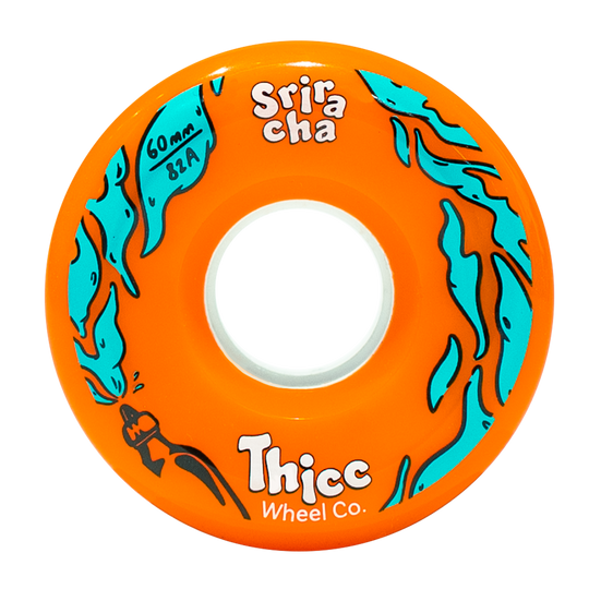 Sriracha Wheels 82A (Set of 4)