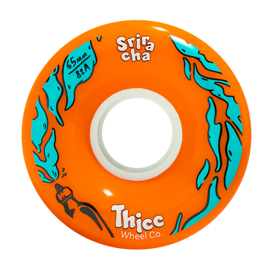 Sriracha Wheels 82A (Set of 4)