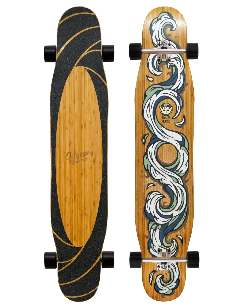 Hurricane 46" Fibreglass Longboard Complete