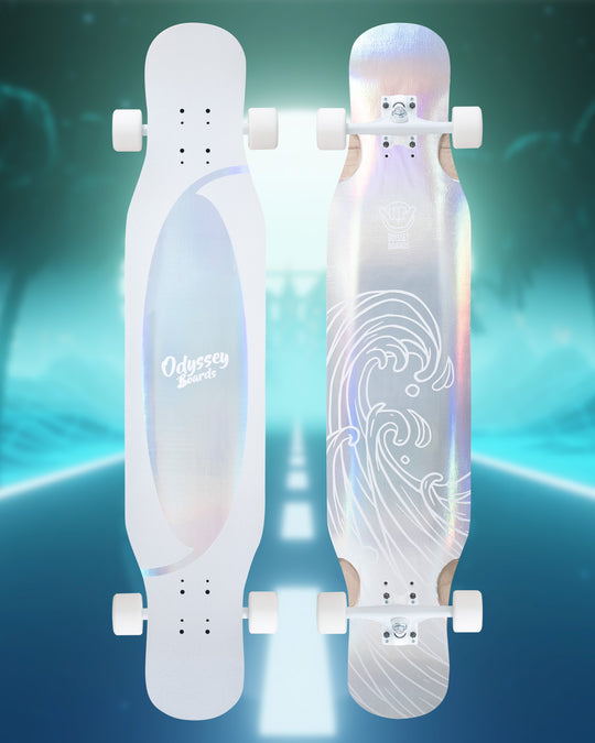 Nahoa Holographic 44" Longboard Complete