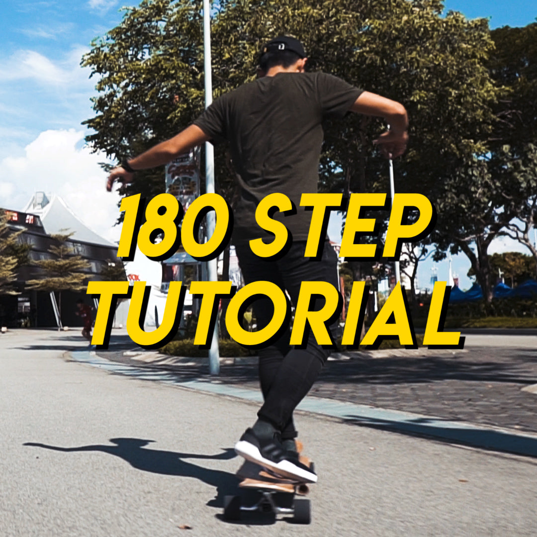 longboard dance 180 step tutorial