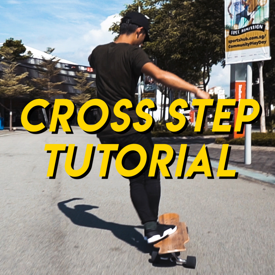 longboard dance cross step tutorial