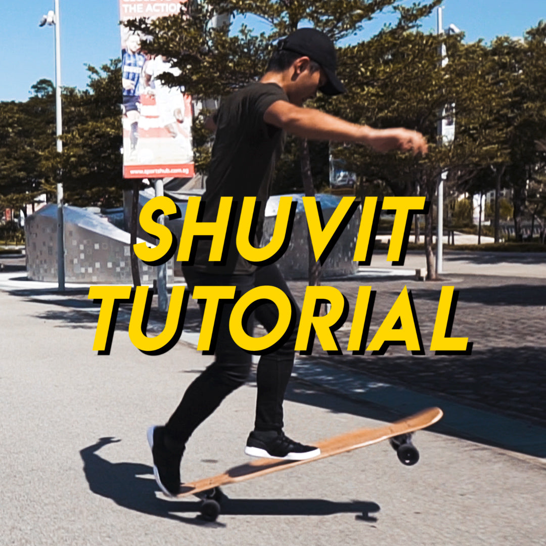 freestyle longboard tutorial shuvit