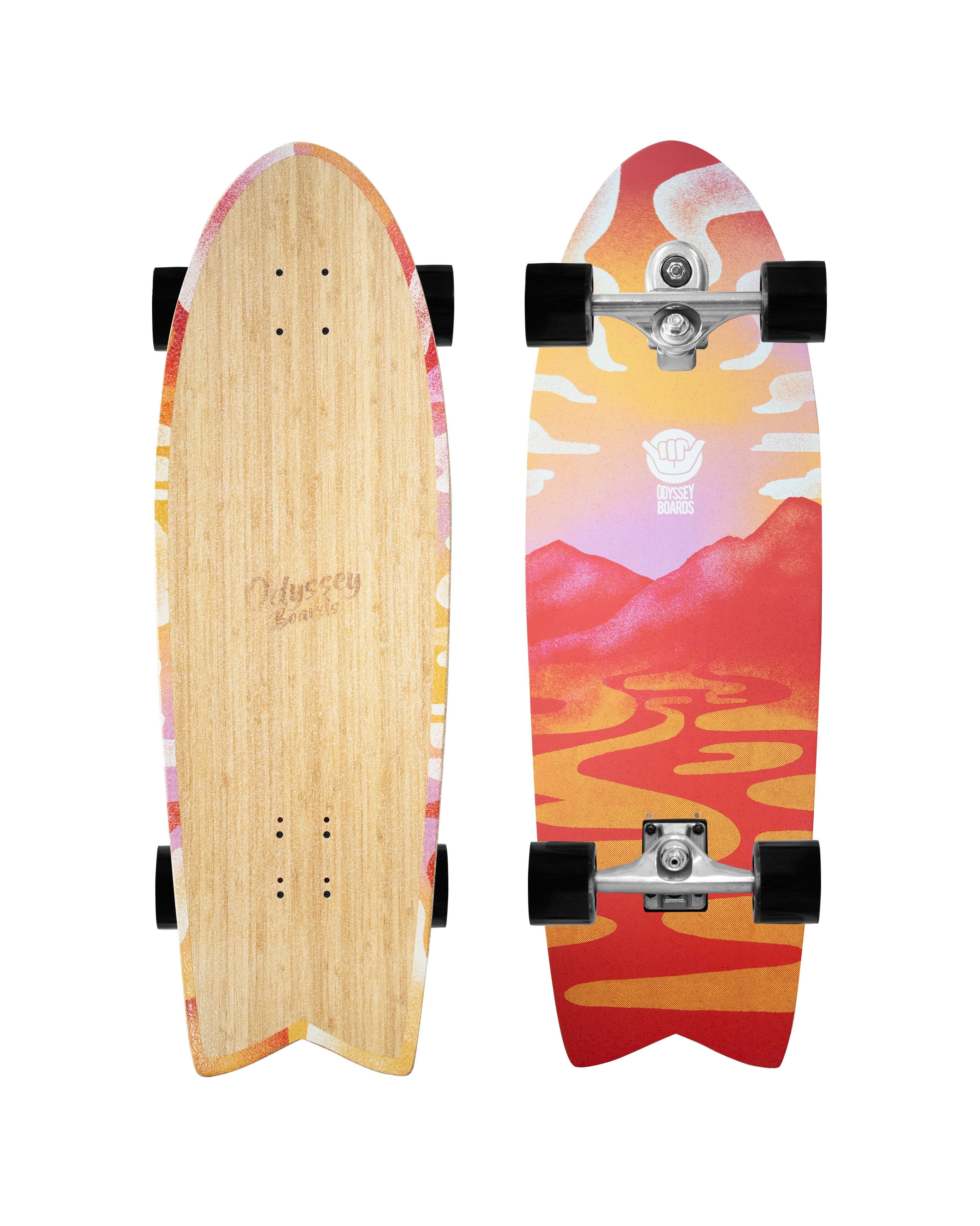 Longboards, cruiser boards and skateboards by Odyssey Boards